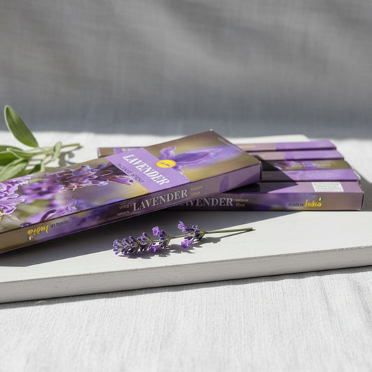 Hexagonal Incense Sticks (6pk/box) – Lavender