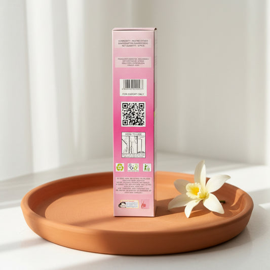 Hexagonal Incense Sticks (6pk/box) – Vanilla