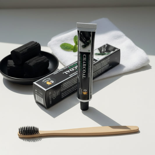 Natural Charcoal Toothpaste - Organic Dental Care