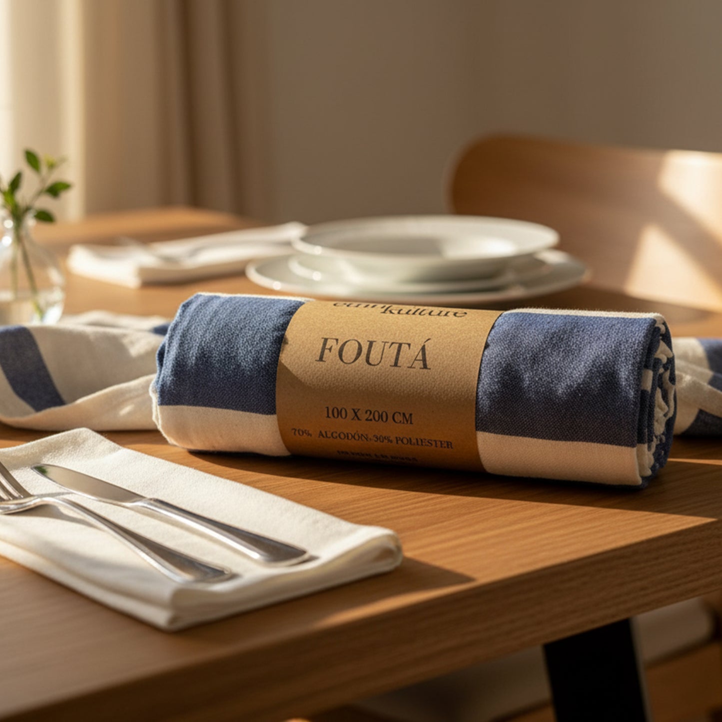 Fouta Cotton Towel - 100x200cm