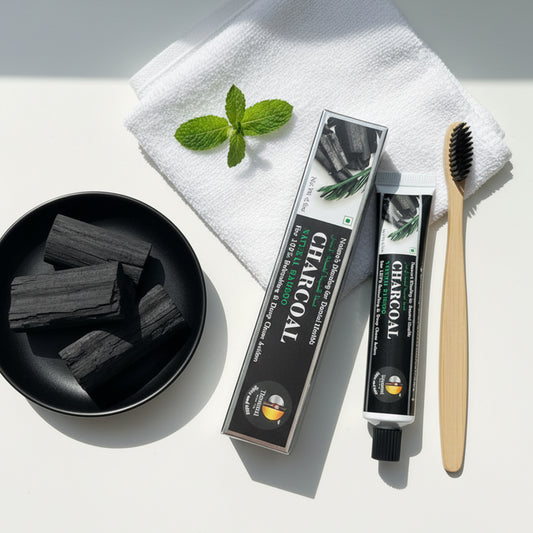 Natural Charcoal Toothpaste - Organic Dental Care