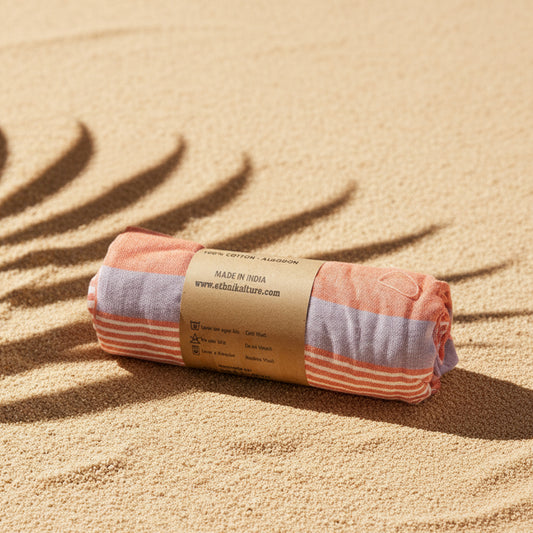 Fouta Cotton Towel - 100x200cm