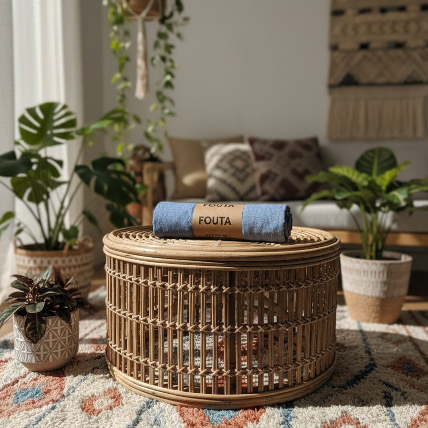 Fouta Cotton Towel - 100x200cm