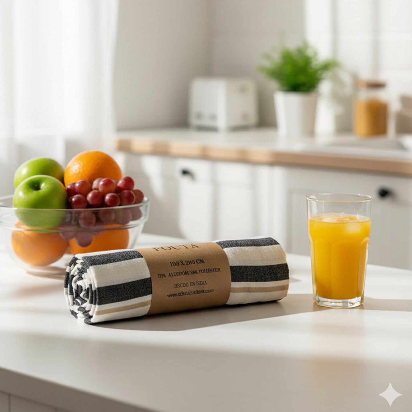 Fouta Cotton Towel - 100x200cm